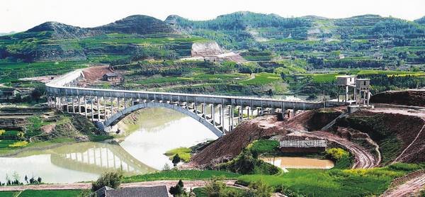 南充市升鐘水庫寶馬河渡槽