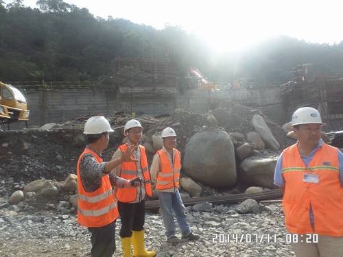 局總工程師汪輝德到厄瓜多爾TP項(xiàng)目部檢查指導(dǎo)工作 