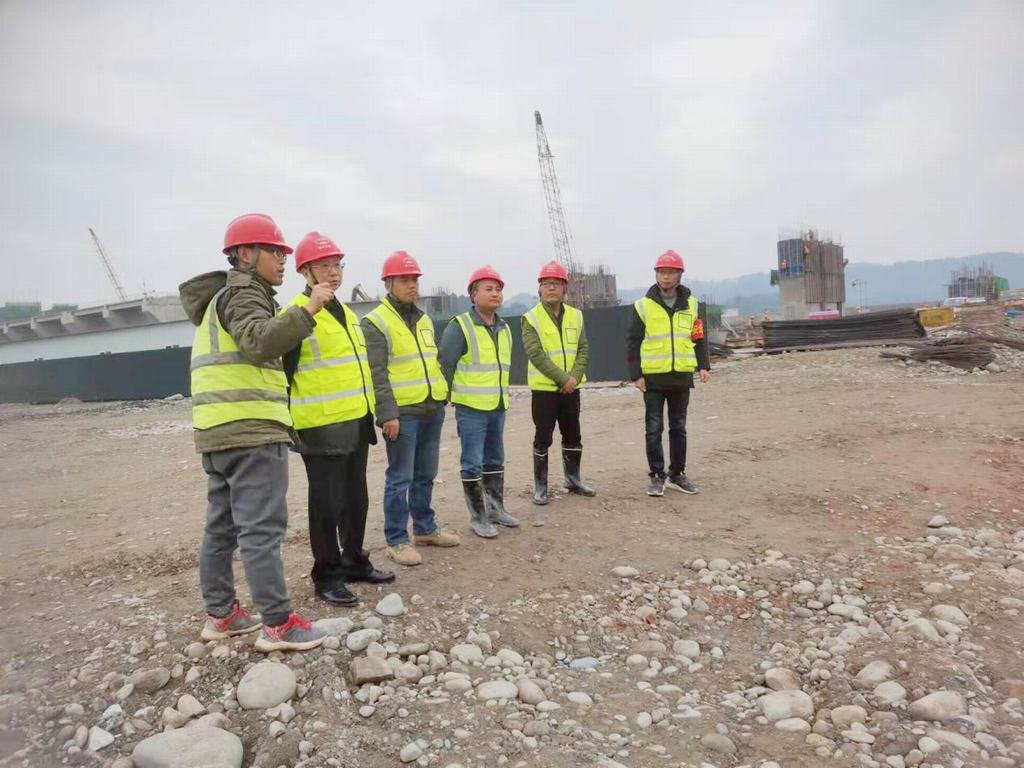 公司黨委書記、董事長代勇到虎渡溪項目開展調研 