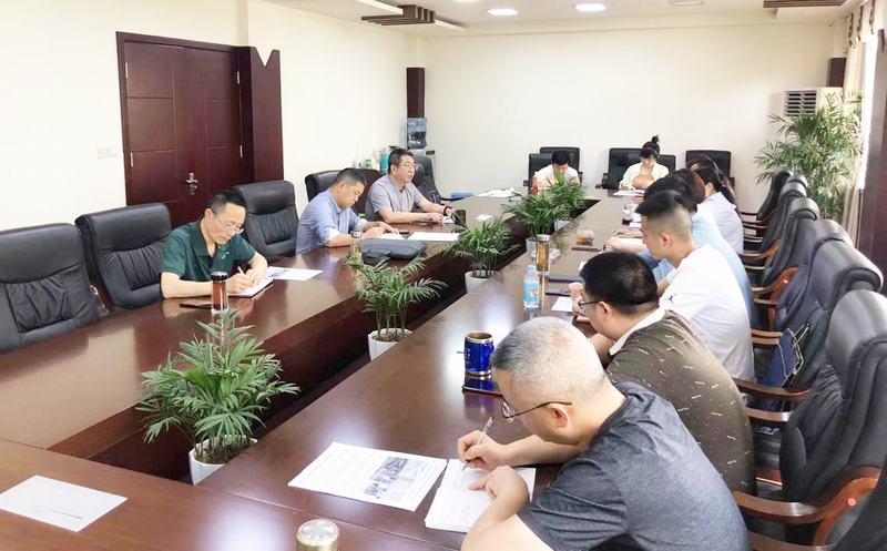 公司市場開發部召開月度工作會議