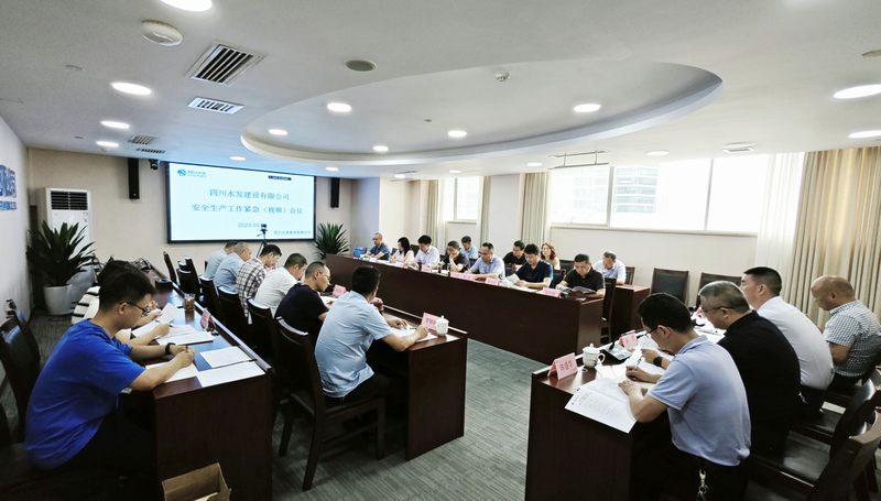 公司召開(kāi)安全生產(chǎn)工作緊急視頻會(huì)議